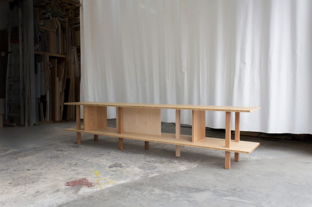 modernist architecture inspired sideboard