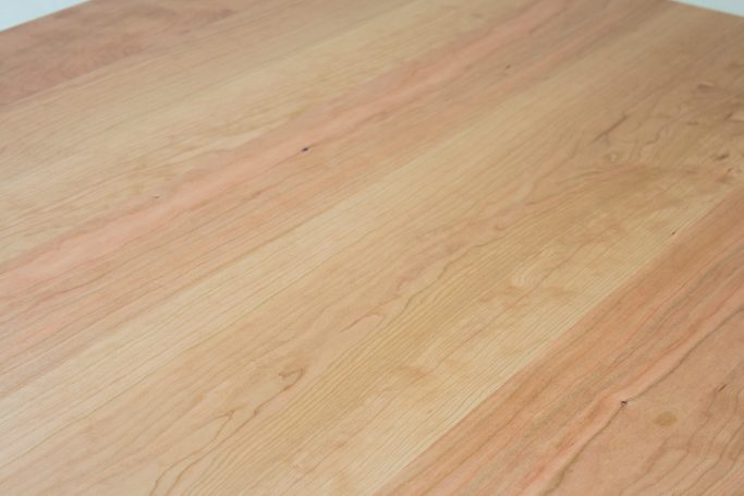 Dining table cherry top woodgrain