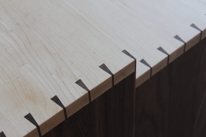 handcrafted dovetails 