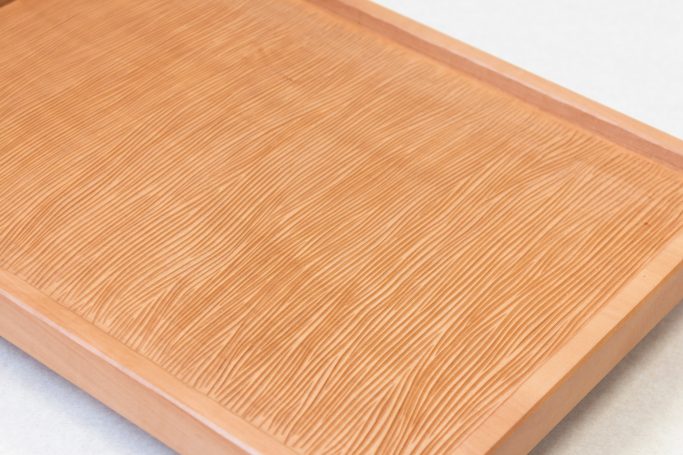 textured serving board texture detail